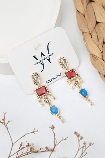 Jack Ferrero Luxury Steel/Not Darkening /Women's Earrings