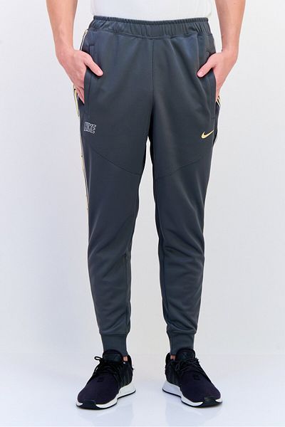 Nike Men Standard Fit Running Track Pants, Grey