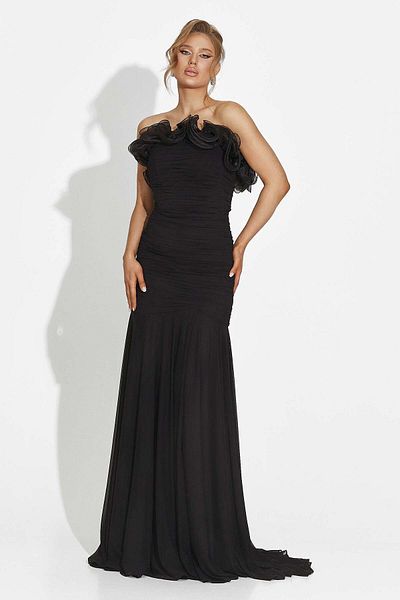 BOGAS Guilena Women's Long Black Dress