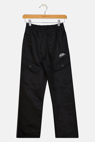 Nike Kids Boy Sportswear Fit Outdoor Tracksuit, Black