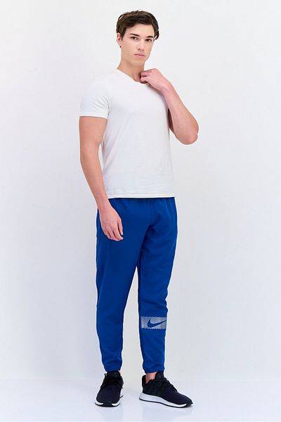 Nike Men Sportswear Fit Training Track Pants, Blue