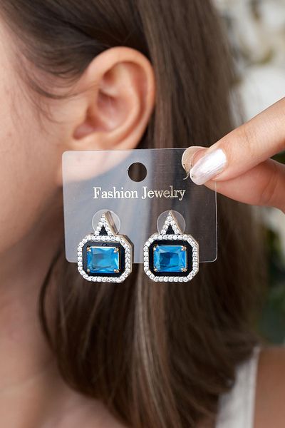 Jack Ferrero Luxury Steel/Not Darkening /Women's Earrings