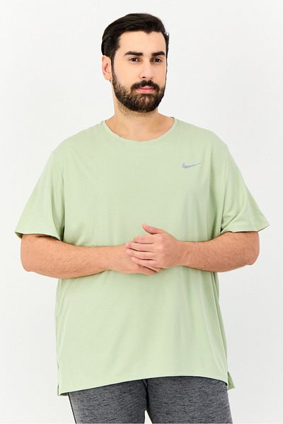 Nike Men Sportswear Fit Short Sleeve Outdoor T Shirt, Light Green