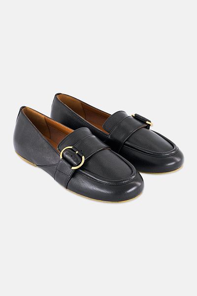 Geox Women Palmaria Slip On Loafers, Black