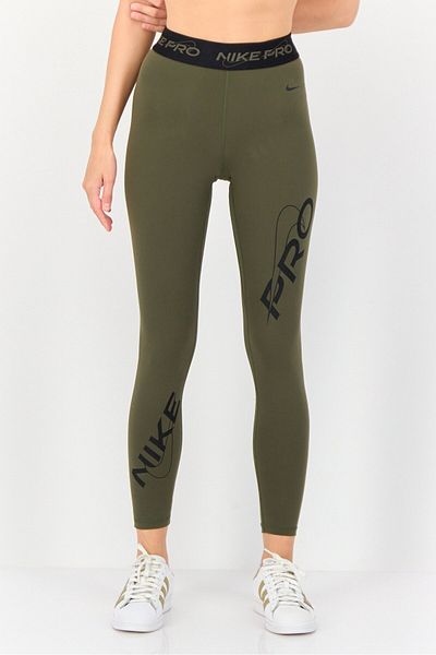 Nike Women Sportswear Fit Training Leggings, Olive