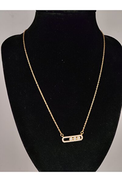 Romea Stylish Train Steel Necklace, Stainless Steel Necklace