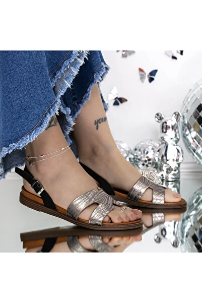 mei Sandale Dama cu Talpa Joasa 3GZ30 Negru | Mei