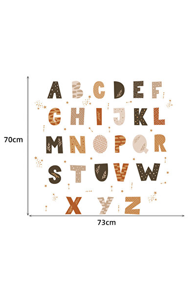 SIPO Sticker Decorativ Alfabet