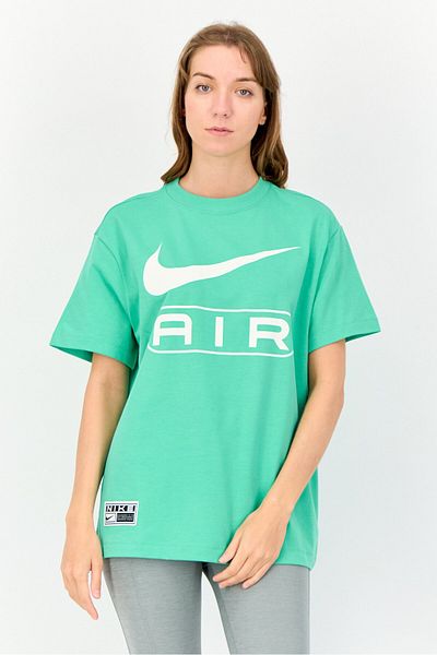 Nike Women Loose Fit Short Sleeves Outdoor T-Shirt, Green