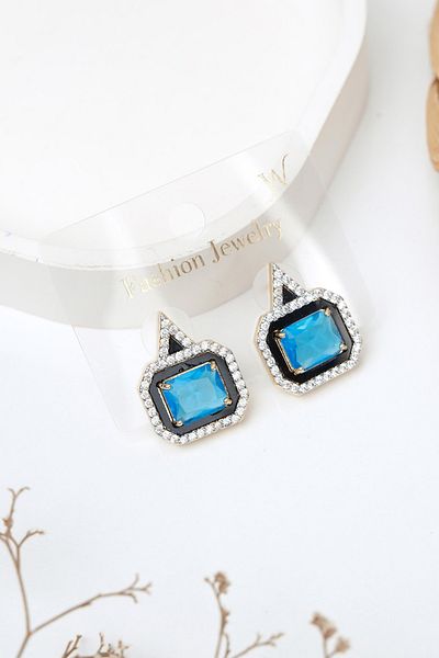 Jack Ferrero Luxury Steel/Not Darkening /Women's Earrings