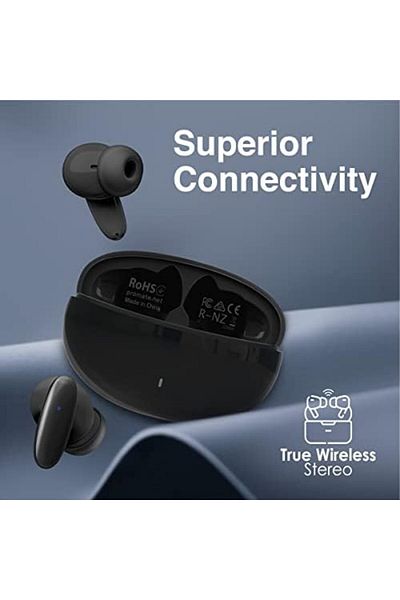 Promate Promate True Wireless Earbuds, In-Ear Bluetooth v5.1 HD Earphones with Mic, IPX5 Water Resistance, 2