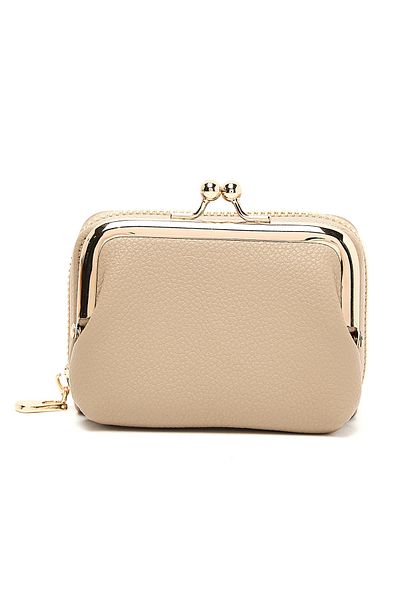 R&B Maroon Ladies Medium Wallet