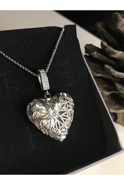 vogutima jewelery&silver by timuçin mavili قلادة نسائية من الفولاذ - صورة مفت...