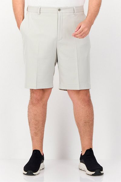 Greg Norman Men Plain Chino Shorts, Beige