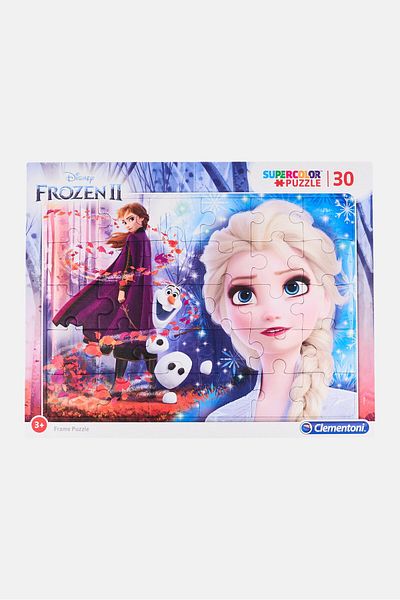 CLEMENTONI Disney Frozen II Supercolor Frame Puzzle 30 Pieces