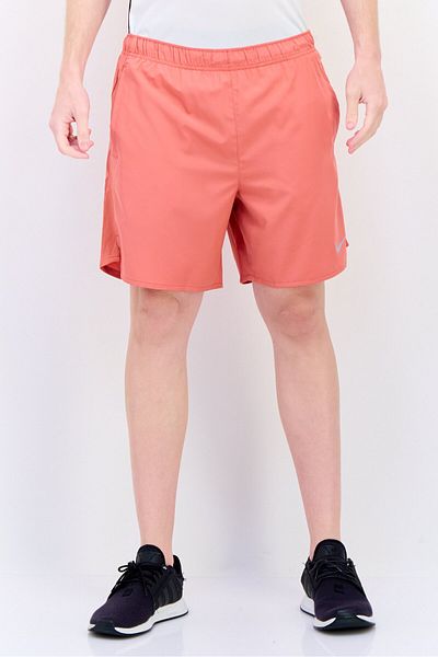 Nike Men Standard Fit 7 Inseam Training Shorts, Dark Peach