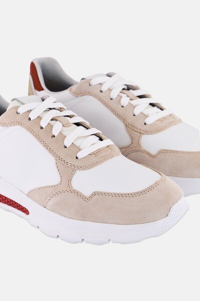 Geox Men U Spherica Actif A Lace Up Casual Shoe, Multicolor