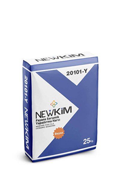 REALİTY YAPI Newkim Fayans Seramik Yapıştırma Harcı / BEYAZ
