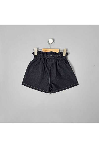 BLR KİDS Girl's Summer Lycra Denim Shorts Suit