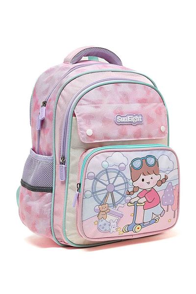 R&B Pink Girls Backpack