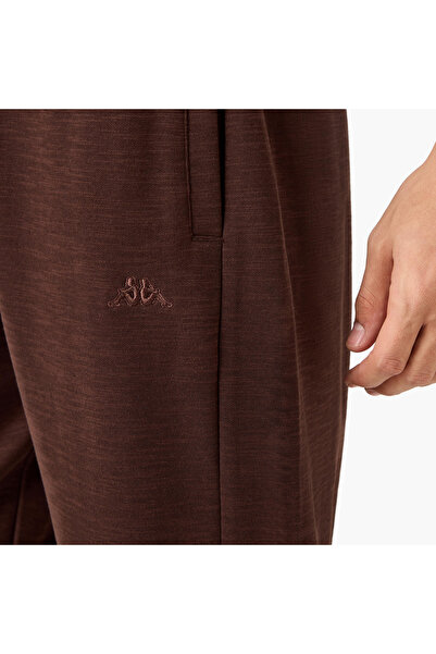 Kappa Panelled Joggers with Drawstring Closure