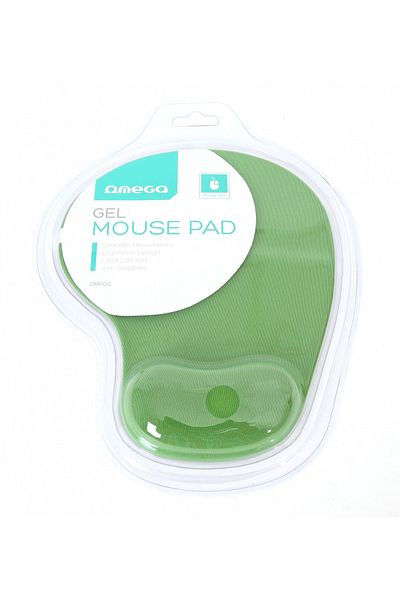 Omega Mouse pad, Omega, 26 x 22 x 0,3 cm, Verde