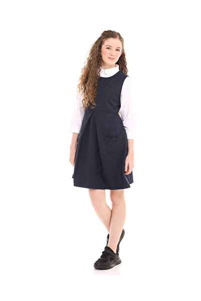 R&B Dark blue Dress For Girls