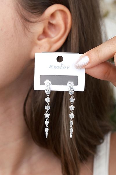 Jack Ferrero Luxury Steel/Not Darkening /Women's Earrings