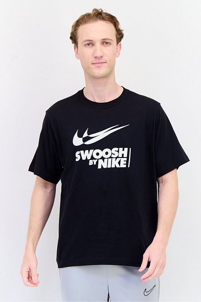 Nike Men Sportswear Fit Short Sleeves Outdoor T-Shirt, Black