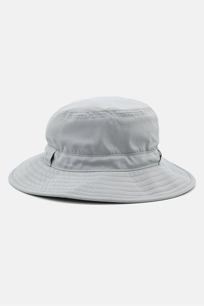 Solar Escape Men Plain Hat Bucket, Grey