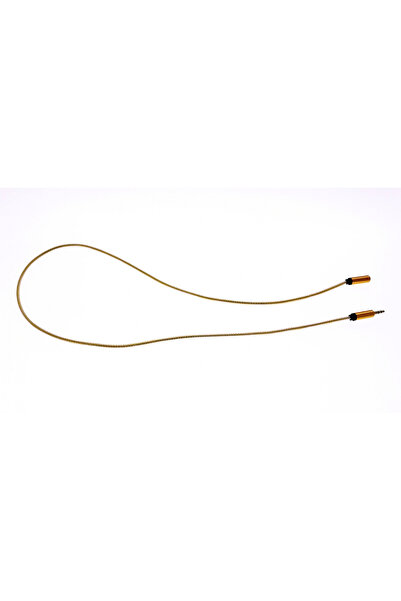 OEM Cablu Jack-Jack, T-M 100 cm, textil tip siret yellow - CJTMSY