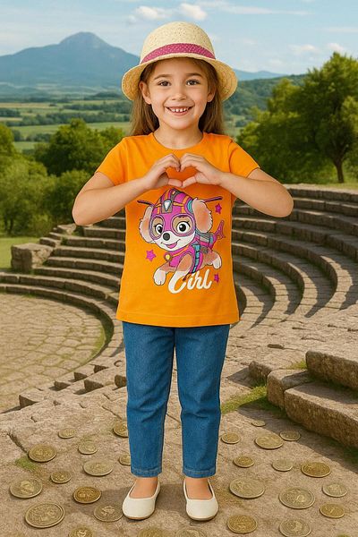 tny kids collection Bottom-Top 2-Piece Girl's Set