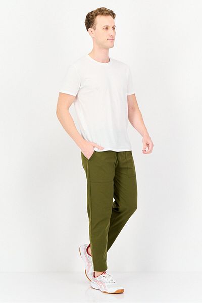 RBX Men Sportswear Fit Outdoor Sweatpants, Olive