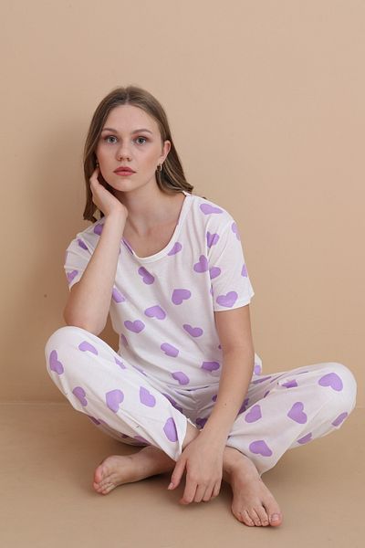 STELLAPİNK Women's Cotton Pajama Set