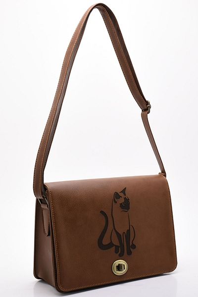 Jasmin Tan Mandala Siamese Patterned Women's Messenger Shoulder Bag