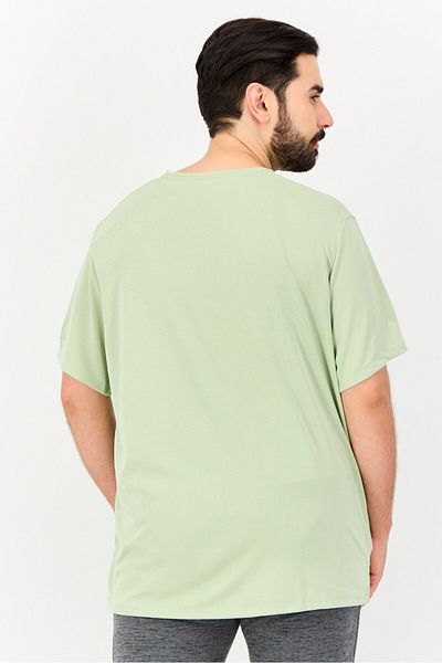 Nike Men Sportswear Fit Short Sleeve Outdoor T Shirt, Light Green