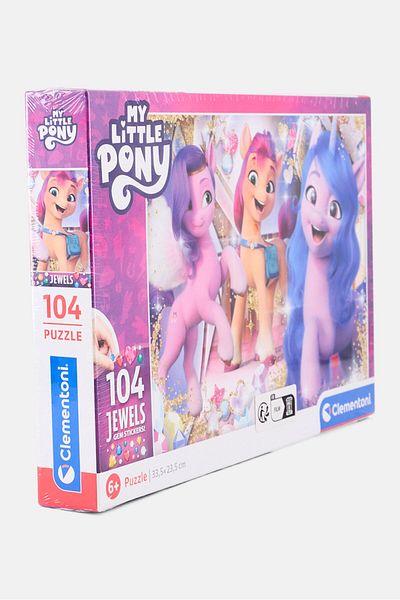 CLEMENTONI Puzzle Jewels My Little Pony, 104pcs