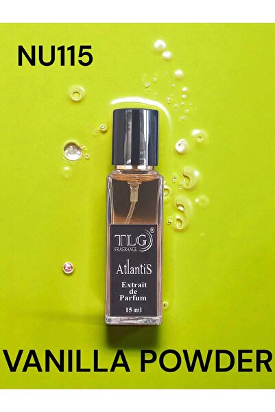 TLG TLGNU115e015 Vanilla Powder Niche Extrait Unisex Parfüm, 15 ml (Cep Boyu)