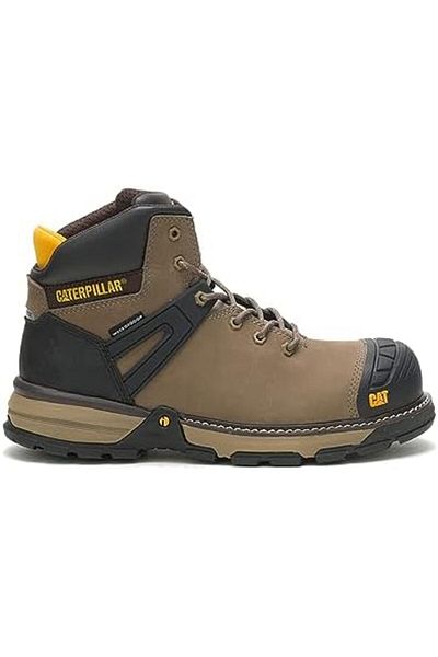 Cat Footwear Men's Excavator Superlite Waterproof Carbon Composite Toe CSA Work Safety Boot, Bungee Cord - 42