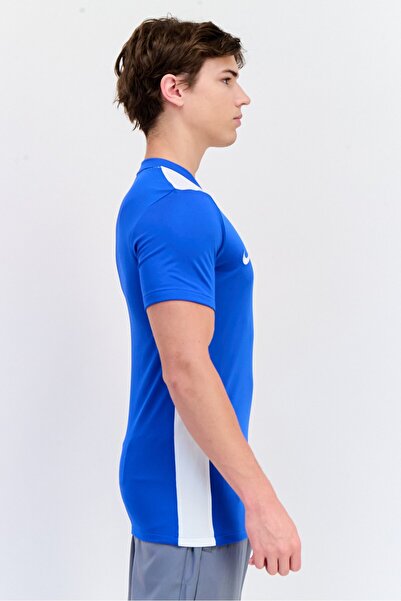 Nike Men Slim Fit Short Sleeve Training Jersey, Blue