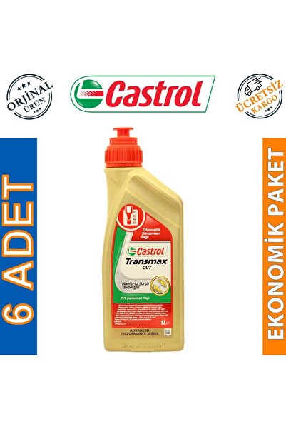 CASTROL Transmax Cvt Otomatik Cvt Şanzıman Yağı 6 x 1 L
