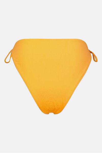 Reserved Women Plain Bikini Bottom, Orange