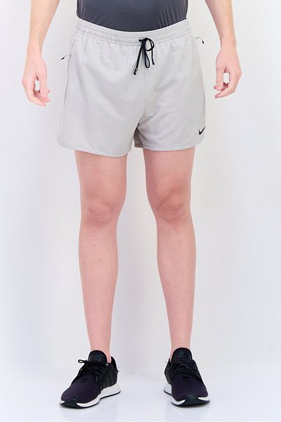 Nike Men Dri Fit Drawstring Training Shorts, Light Grey