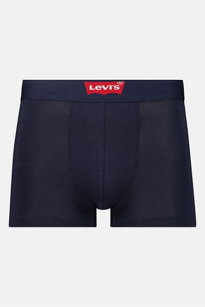 Levi's شورت رجالي بشعار العلامة التجارية، قطعة واحدة، أزرق داكن