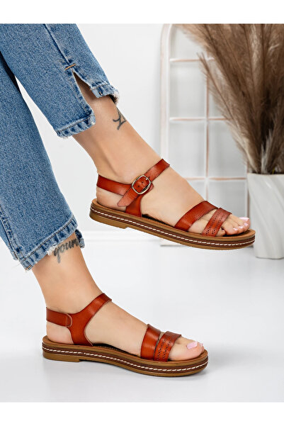 mei Sandale Dama cu Talpa Joasa 3GZ37 Maro | Mei