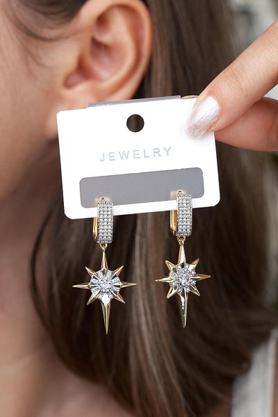 Jack Ferrero Luxury Steel/Not Darkening /Women's Earrings