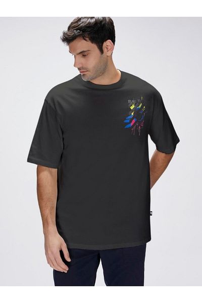Bad Bear Doxa Black Men's Oversize T-Shirt