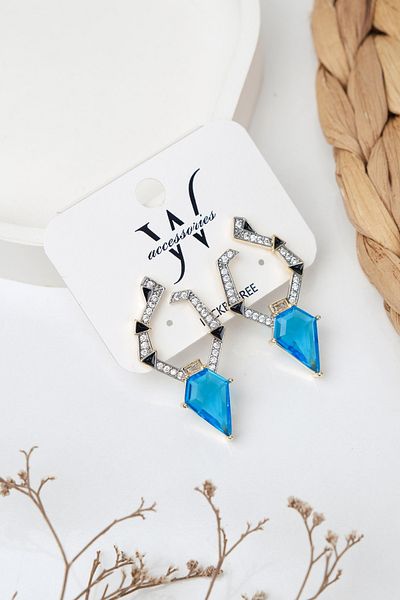 Jack Ferrero Luxury Steel/Not Darkening /Women's Earrings