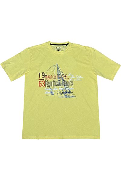 montecarlo Large Size Lycra Combed Cotton T-Shirt