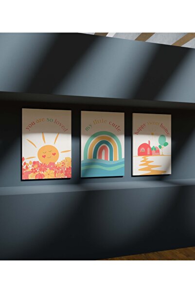 wudie Picturi moderne de calitate premium Picturi de perete cu aspect de cadr...